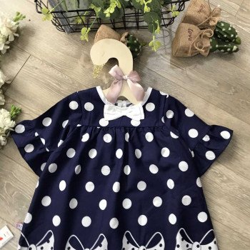 Áo váy chân nơ tay lỡ -AV78275